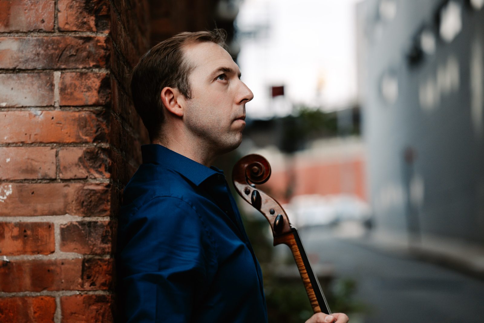 Brook Speltz with his cello.